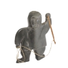 Image 1 : SPEAR HUNTER - SIGNED - STONE, SINEW & WOOD
