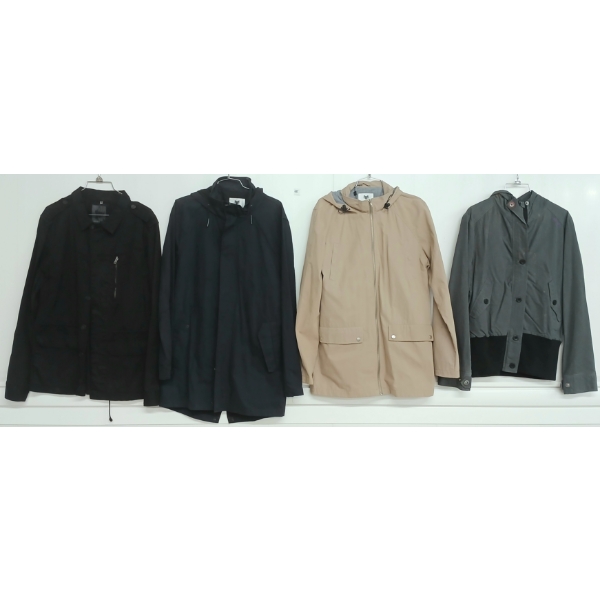 LOT OF 4 - WOMEN'S RAGWEAR & MINIMUM JACKETS - FT FJORD, ALL & STREET A STYLES