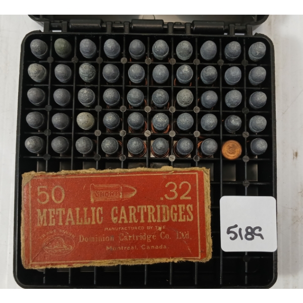 AMMO: 50X DOMINION .32 SHORT - RF