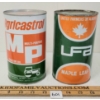 Image 1 : LOT OF 2 - AGRICASTROL MP & UFA MAPLE LEAF OIL CANS - QT