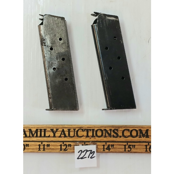 LOT OF 2 - MISC .45AUTO MAGS - PAL REQ.