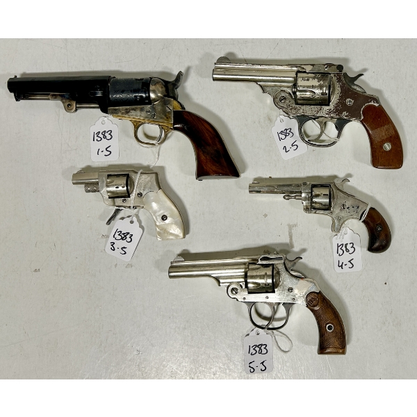 LOT OF 5 -  PROHIBITED HANDGUNS