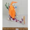 Image 5 : MIXED MEDIA SCULPTURE RABBIT W/ CARROT