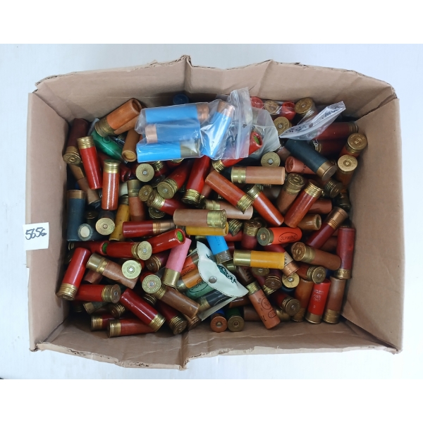 AMMO: APPROX 180X MIXED 12GA - 2-3/4IN - MIXED SHOT