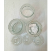 Image 4 : LOT OF 9 - APOTHECARY BOTTLES & JARS