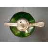 Image 6 : THE FAMOUS NEMASKET CARB. WATER - EMERALD GREEN ACID-ETCHED TAHITI / POTELLO - 26OZ SELTZER BOTTLE