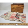 Image 1 : LOT OF 6 - CIL AMMO CRATE & LEAD SHOT BAGS - INCL ALL-AMERICAN