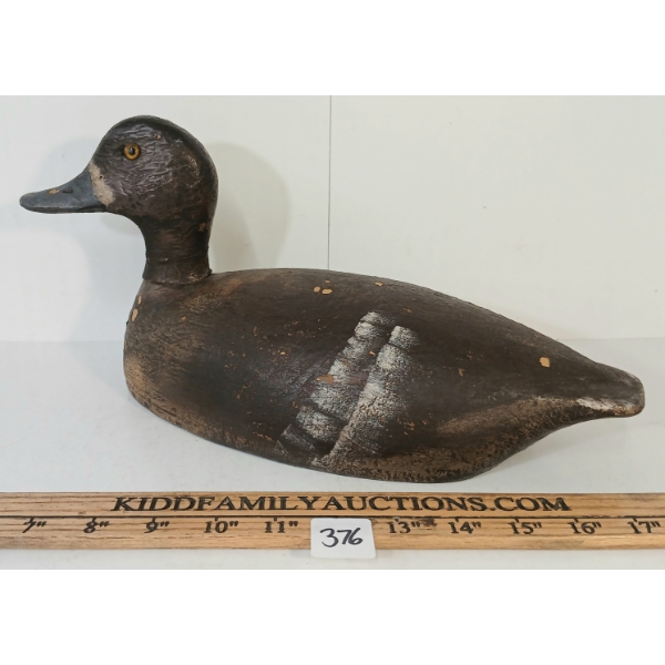 GOLDEN EYED DECOY DUCK