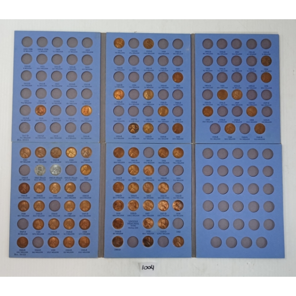 LOT OF 2 - 1916-1960 LINCOLN HEAD CENT BOOKLETS