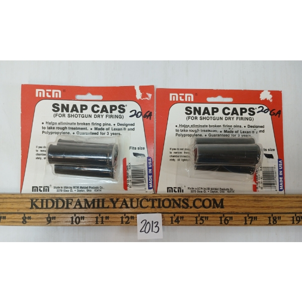 LOT OF 2 - MTM 20GA SNAP CAPS
