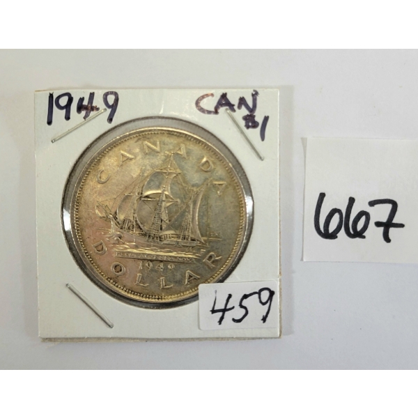 1949 CDN SILVER DOLLAR