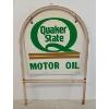 Image 1 : QUAKER STATE MOTOR OIL DST TOMBSTONE SIGN