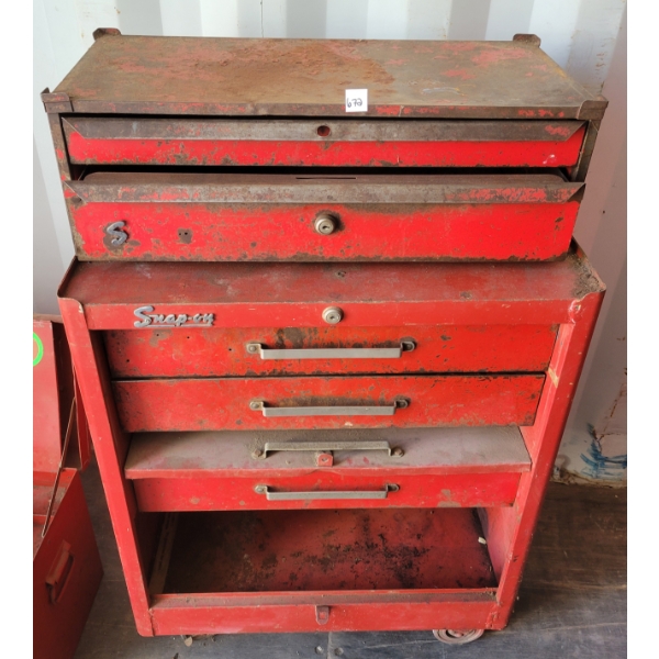 LOT OF 2 - SNAP-ON TOOL BOXES