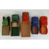Image 6 : LOT OF 5 - DIECAST VEHICLE MODELS - INCL 1934 FORD PLATFORM TRUCK, RAILWAY EXPRESS AGENCY TRUCK, ETC
