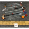 Image 1 : LOT OF 18 - GLASS SWIZZLE STICKS