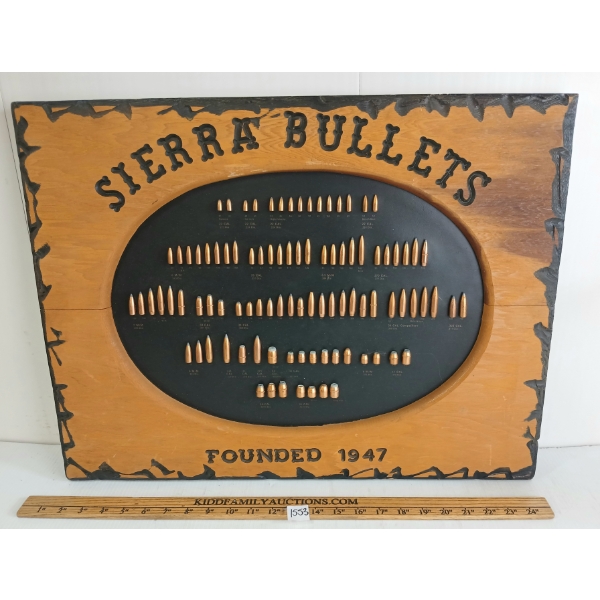SIERRA BULLETS DISPLAY BOARD
