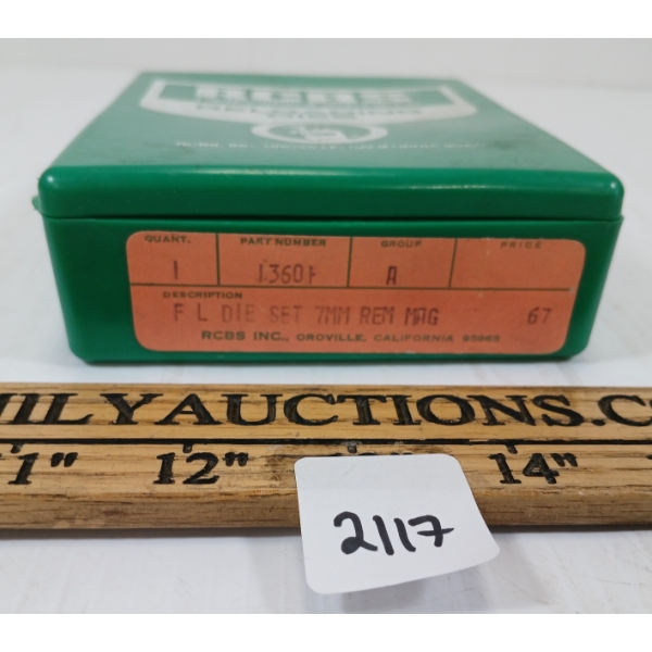 RCBS 7MM REM MAG FL DIE SET