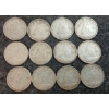 Image 1 : LOT OF 12 - 1946-1968 CDN 10 CENT COINS