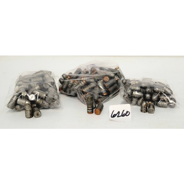 BULLETS: APPROX 150X .35 CAL & .30 CAL CAST