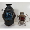 Image 6 : LOT OF 2 - CPR RAILWAY LANTERN PLUG IN LIGHT - ADLAKE KERO LANTERN