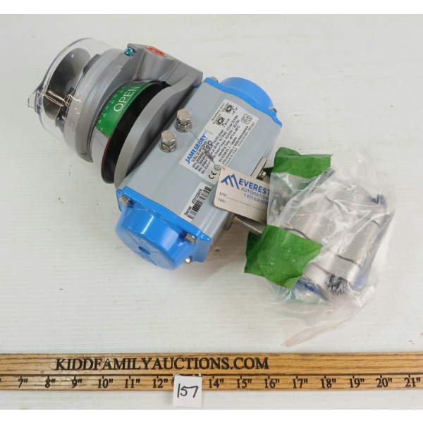 JAMESBURY VALV-POWR VPVL200SR6BD PNEUMATIC ACTUATOR