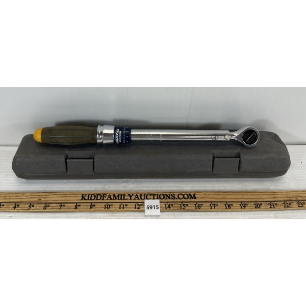 MASTERCRAFT TORQUE WRENCH W/ CASE