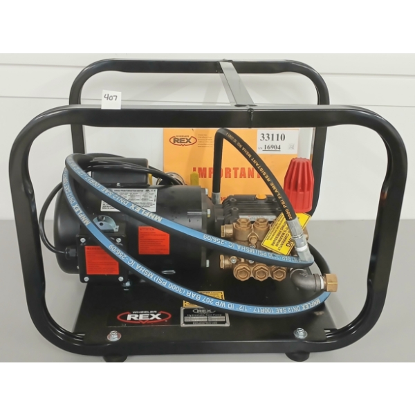 WHEELER REX HYDROSTATIC TEST PUMP - AS NEW