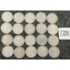 Image 2 : LOT OF 20 - 1939-1966 CDN 25 CENT COINS