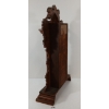 Image 4 : 1894 E. INGRAHAM GINGERBREAD "PUCK" 8 DAY OAK SHELF CLOCK