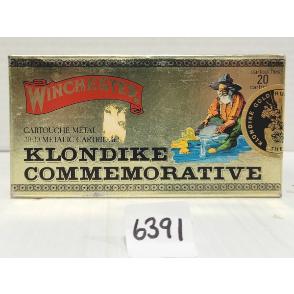 AMMO: 20X WINCHESTER 30-30 - 170 GR. - SEALED