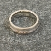 Image 3 : MEN'S PLATINUM PLATED & SIMULATED DIAMOND RING