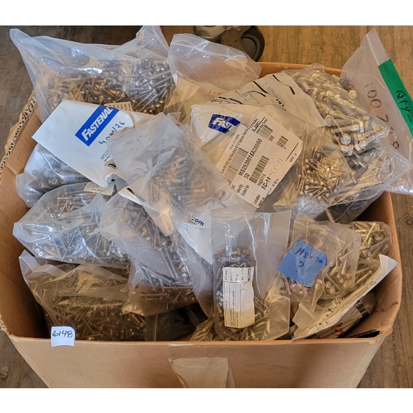QTY OF HARDWARE - INCL SCREWS, NUTS & WASHERS