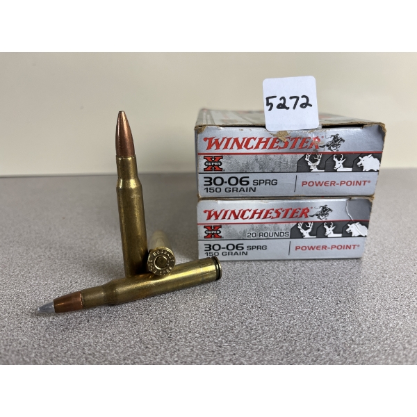 AMMO: 40X MIXED .30-06 INCL 20X POWERPOINTS