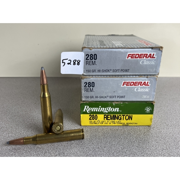 AMMO: 50X MIXED .280 REM 