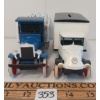 Image 3 : LOT OF 2 - ERTL 1925 KENWORTH STAKE TRUCK & 1926 MACK DELIVERY TRUCK DIECAST COIN BANKS