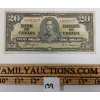 Image 1 : 1937 CDN $20 BANKNOTE