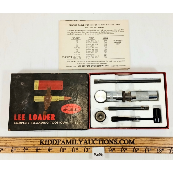 LEE LOADER .244 / 6MM