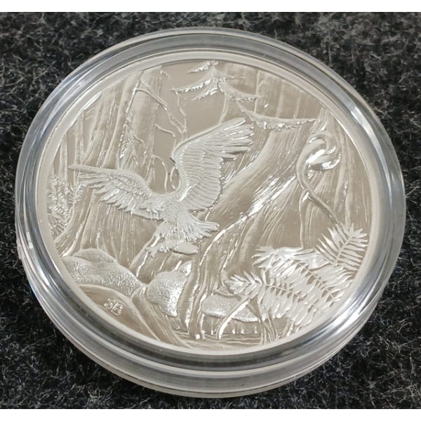 2005 RCM $20 FINE SILVER COIN - PACIFIC RIM NATIONAL PARK RESERVE