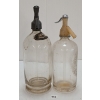 Image 3 : LOT OF 2 - CAMWAL & PAYETTE MENDELSOHN - CLEAR ACID-ETCHED - SELTZER BOTTLES