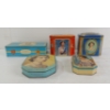 Image 4 : LOT OF 5 - QUEEN ELIZABETH II SOUVENIR TINS 