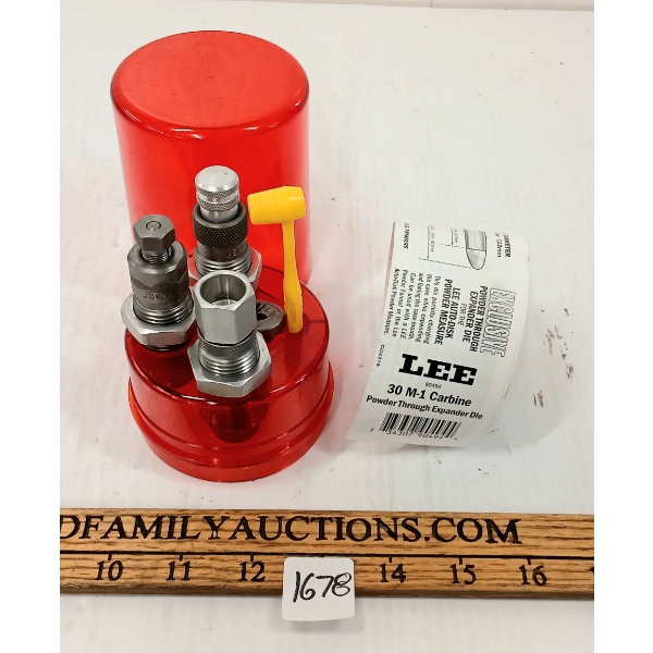 LEE 30 M-1 CARBINE RELOADING DIE SET