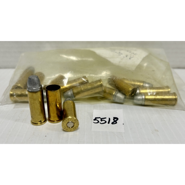 AMMO/BRASS: 9X LIVE & 5X BRASS .44 SPL