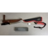 Image 1 : JOB LOT - FILLETING KNIFE AND SHARPENING STONE 