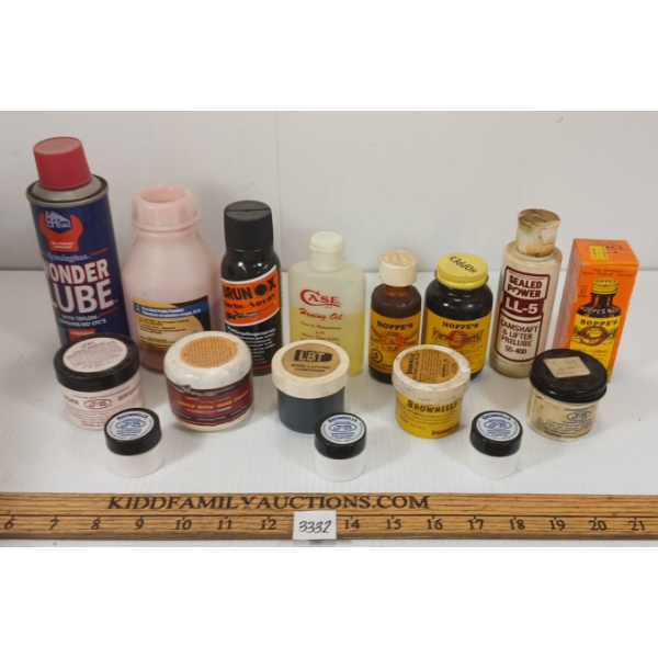 JOB LOT - CLEANING SUPPLIES & SOFT LONG GUN CASES