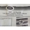 Image 6 : 1968 MUSTANG LEFT HAND REMOTE MIRROR W/ MANUAL