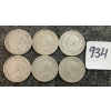 Image 2 : LOT OF 6 - 1944 CDN 25 CENT COINS