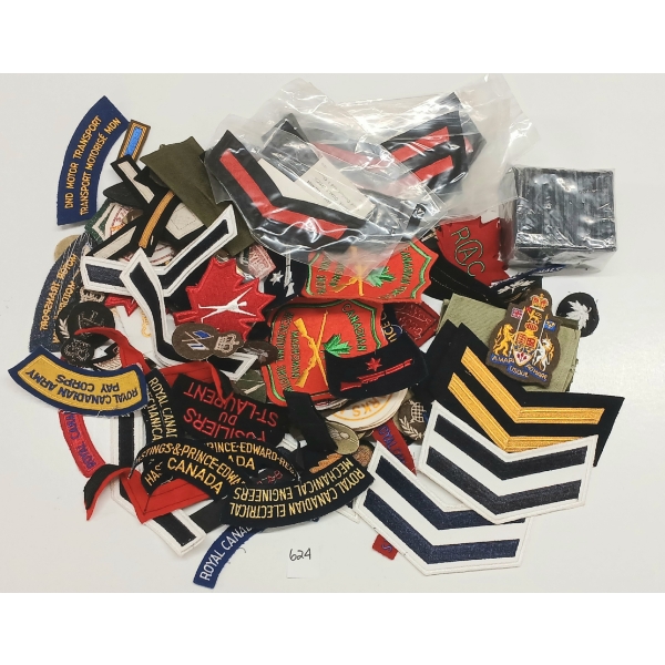 JOB LOT - CDN MILITARY PATCHES