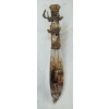 Image 4 : LOT OF 3 - WOODLAND MONARCH COLLECTIBLE KNIFE, BIRCH BARK MOOSE CALL & 1986 SUPERBOWL FOLDING KNIFE