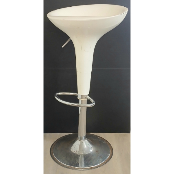 SWIVEL ADJ BAR STOOL - ATOMIC AGE STYLE - MID / LATE 10TH CENTURY