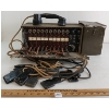 Image 1 : WWII CDN SWITCHBOARD UNIVERSAL CALL 10 LINE TO MKII - INCL HEADSET, BELL & CABLES